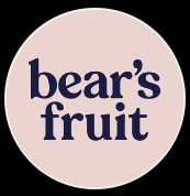 🍓Bear's Fruit - 100% fruit & herbs probiotic sparkling water & kombucha 🫧 Logo